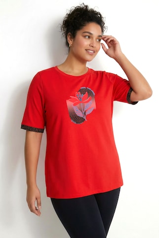 Ulla Popken T-Shirt in Rot