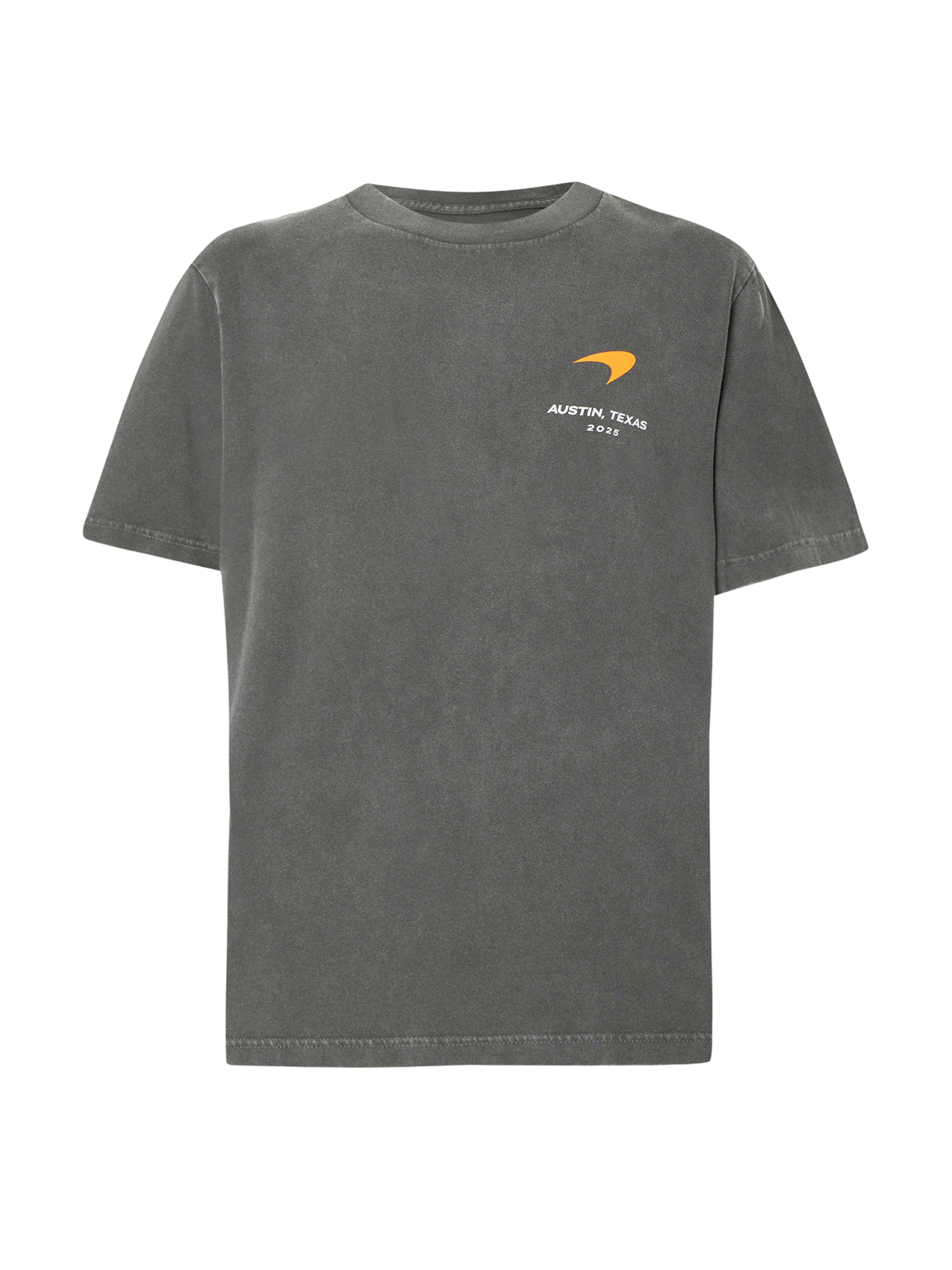 Abercrombie & Fitch Футболка 'MCLAREN AUSTIN CAPSULE' в Серый: спереди