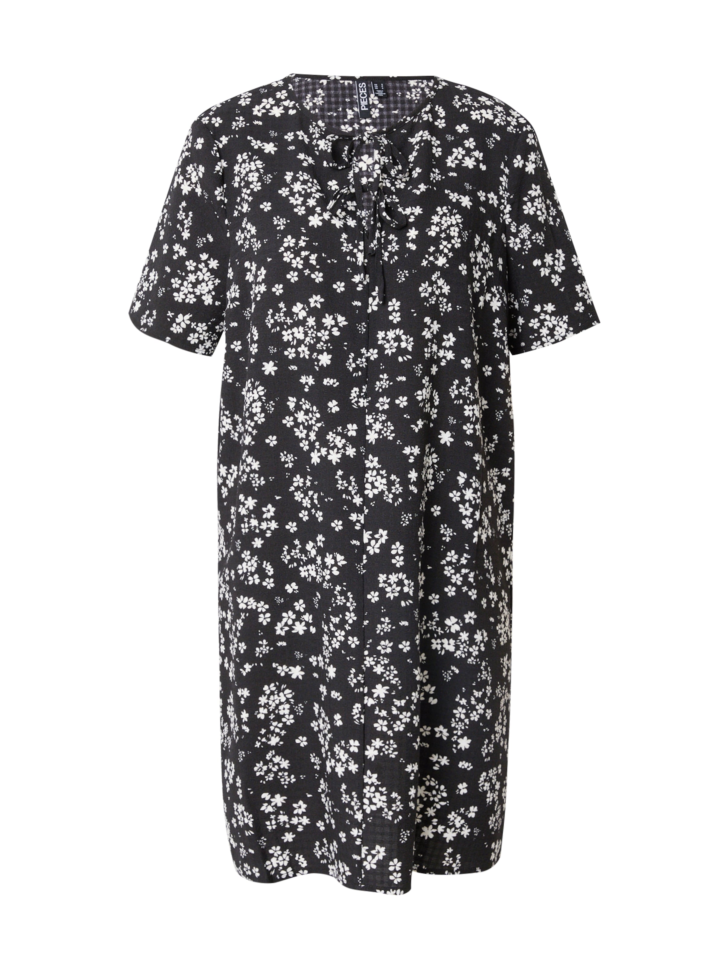 PIECES Šaty 'PCELISA' - Čierna: predná strana