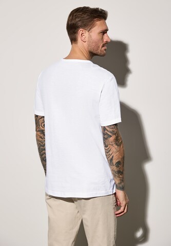 Street One MEN Crewneck T-Shirt in Weiß