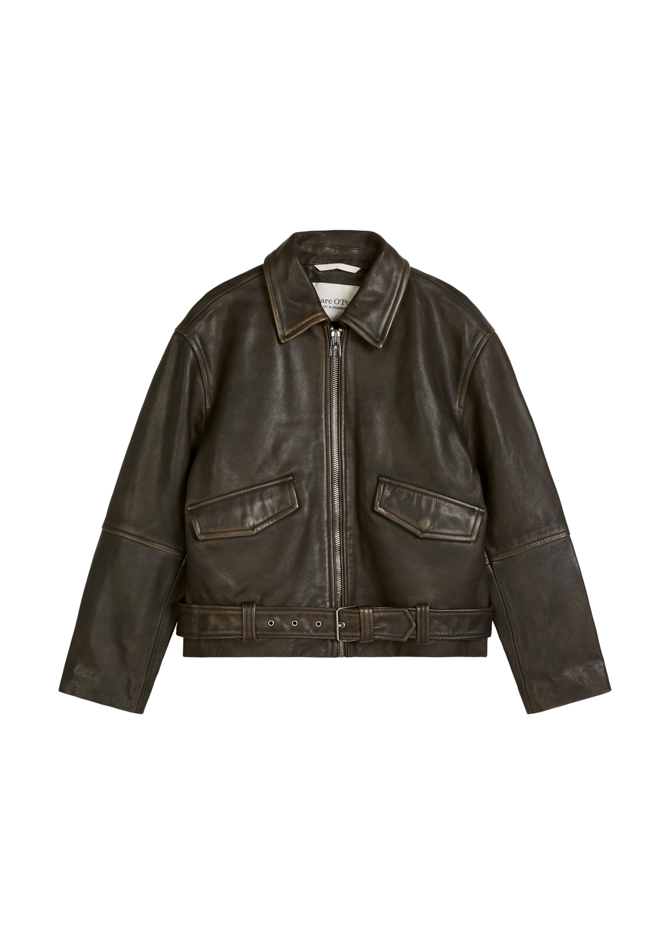 Marc O'Polo Between-season jacket in Brown: front