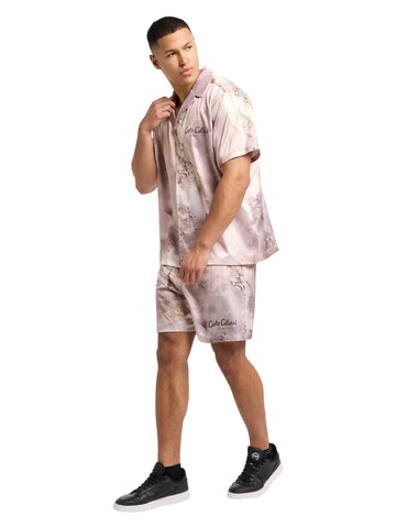 Comfort fit Camicia 'Eikemann' di Carlo Colucci in lilla