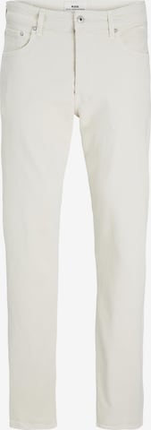 R.D.D. ROYAL DENIM DIVISION Loose fit Chino Pants in White: front
