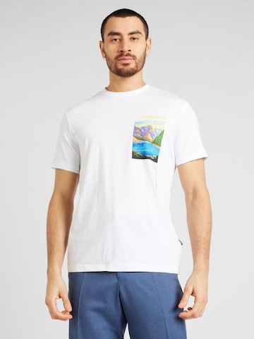 NAPAPIJRI Shirt 'CANADA' in White: front