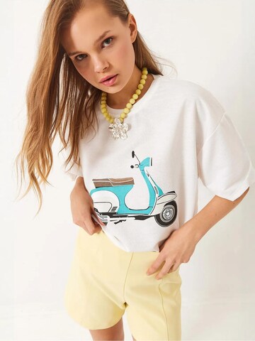 Bianco Lucci Shirt in Wit