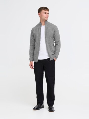 INDICODE JEANS - Casaco de malha ' IDBercell ' em cinzento