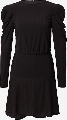 GUESS فستان 'BERNADETTE' بلون أسود: الأمام