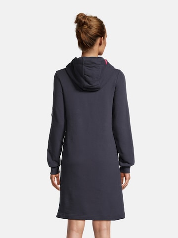 salzhaut Jurk in Blauw