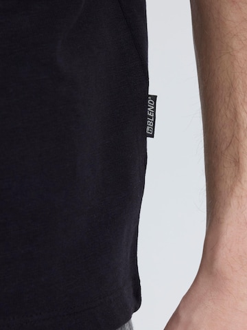 BLEND Shirt ' BHKarim Graphic ' in Black