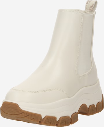Boots chelsea 'BESONA' di GUESS in beige: frontale