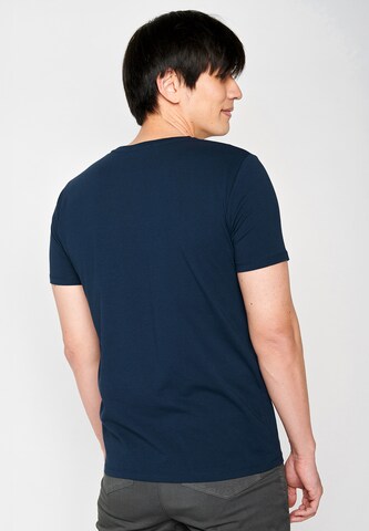 GREENBOMB Shirt 'Bike Night' in Blauw