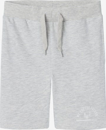 Pantalon 'VIKRAM' NAME IT en gris : devant