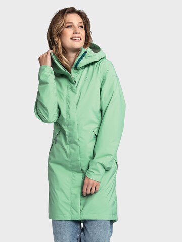 Schöffel Outdoor jacket 'Sardegna' in Green: front