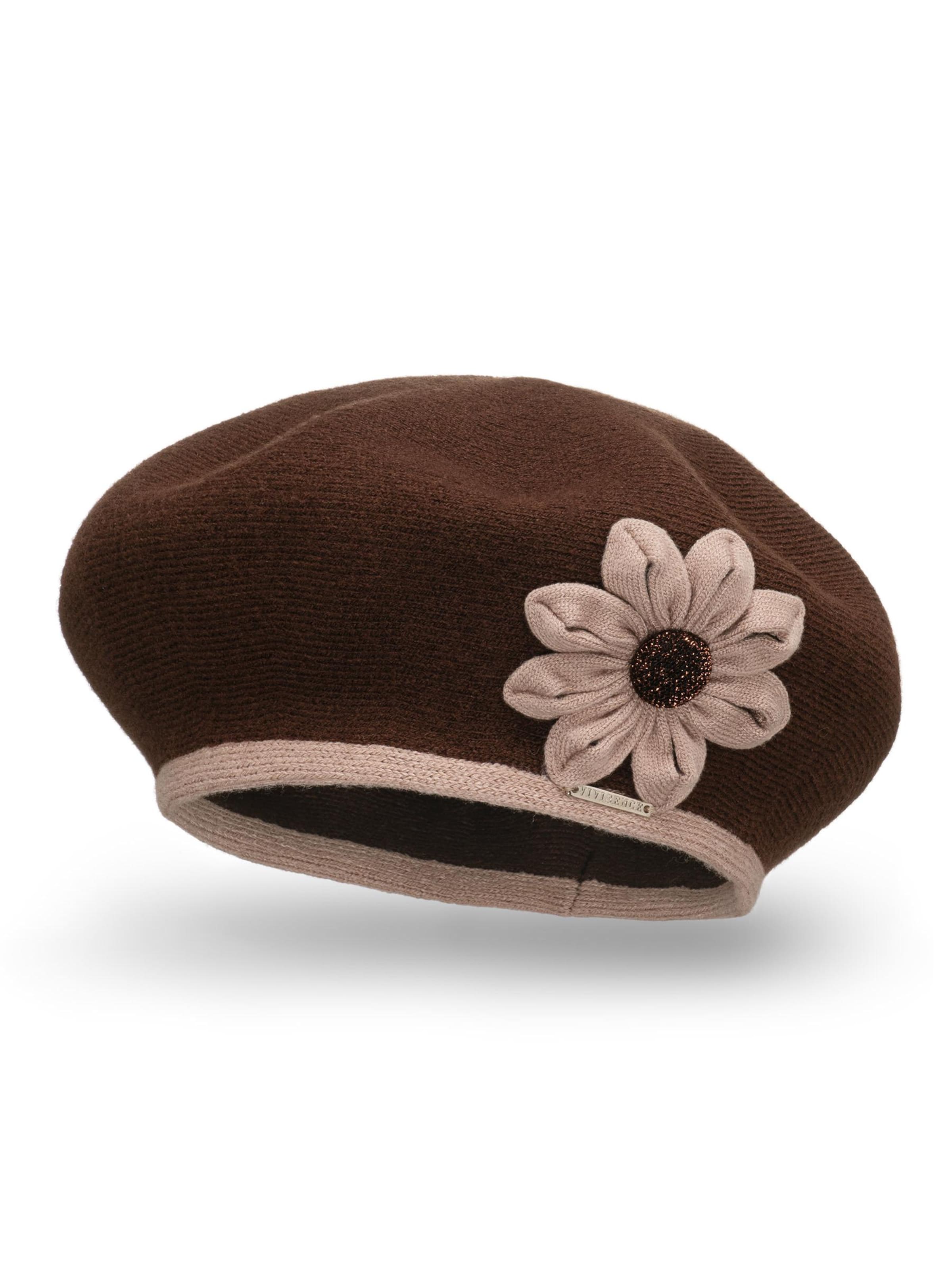 Bonnet '7046' Vivisence en marron : devant