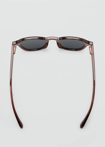 MANGO MAN Sonnerbrille 'Justin' in Braun