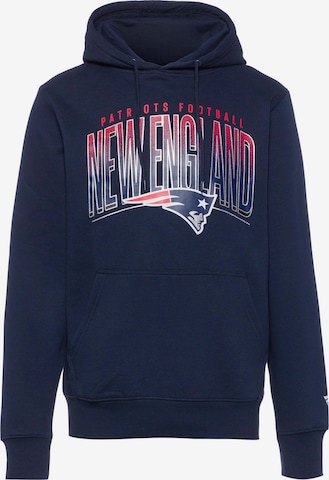 Fanatics Sweatshirt 'New England Patriots' in Blau: predná strana