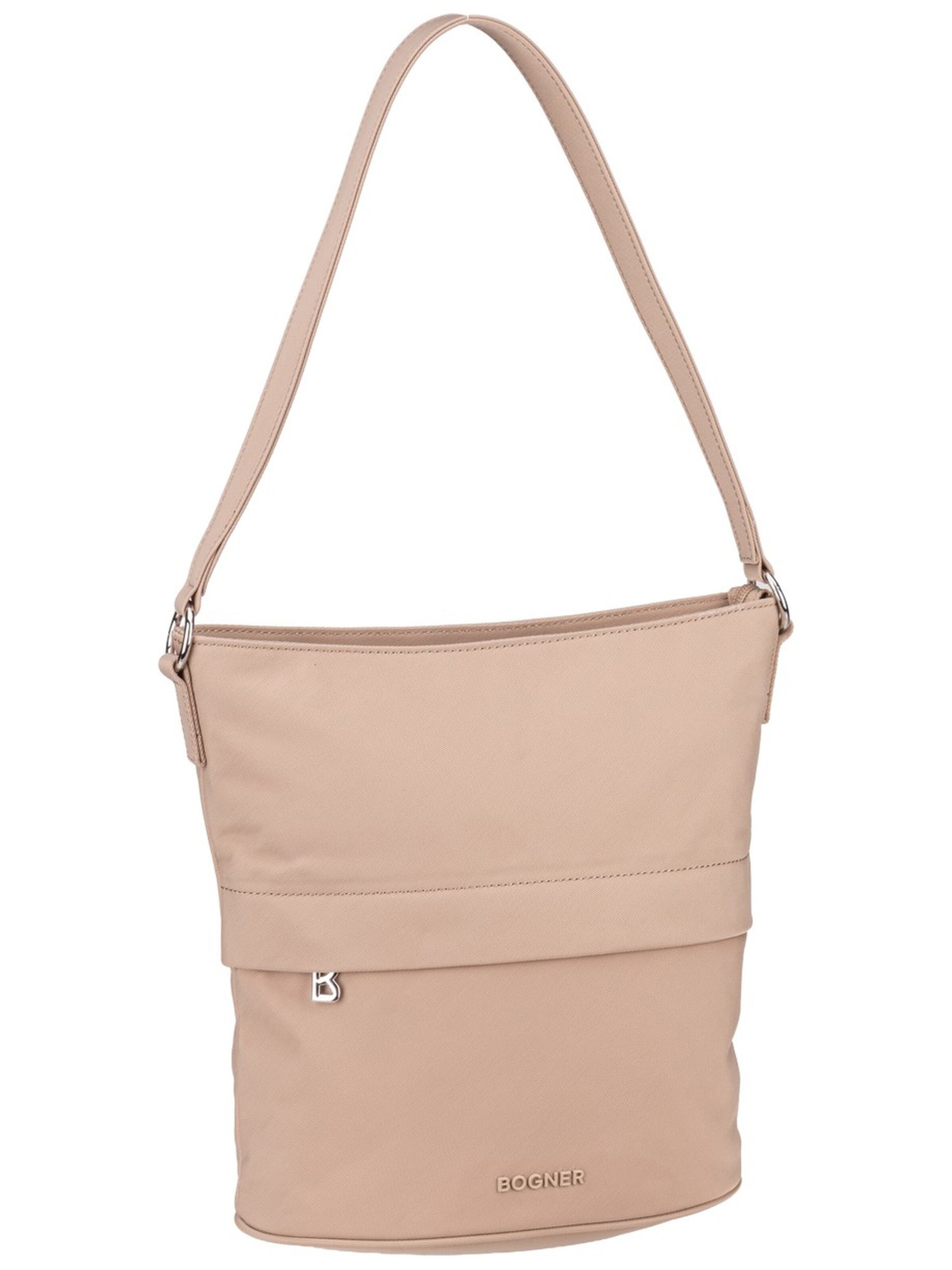 BOGNER Shoulder Bag ' Maxon Heather SVZ ' in Grey: front
