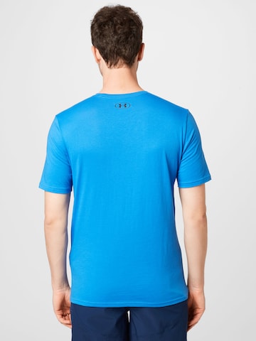 UNDER ARMOUR Functioneel shirt 'Sportstyle' in Blauw