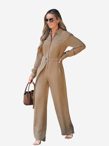 Cupshe Jumpsuit in Brown
