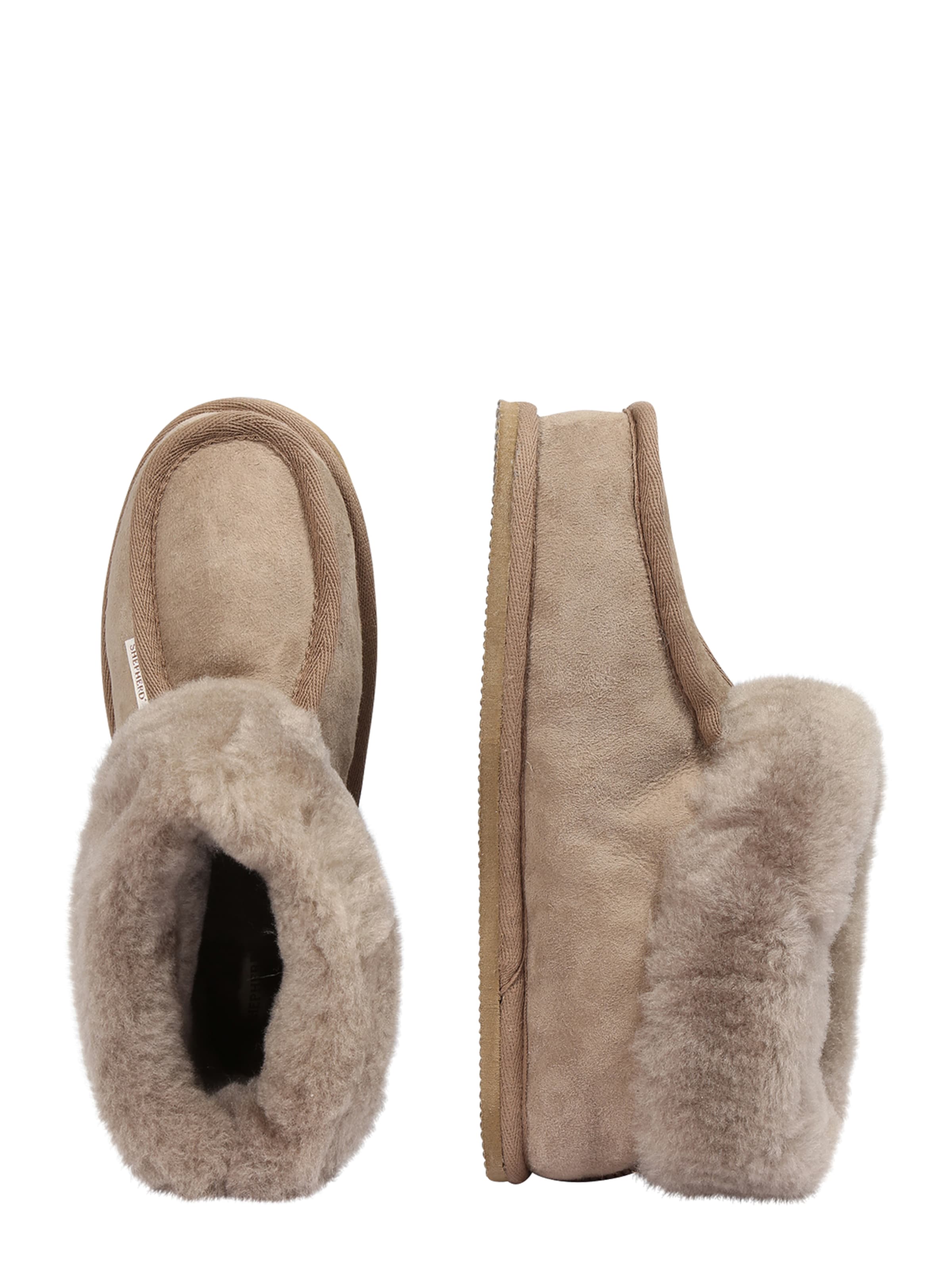 SHEPHERD Papuče 'LENA' - Sivá