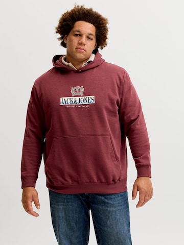 JACK & JONES Sweatshirt in Red: front