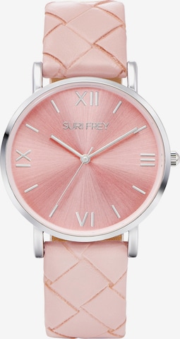 Suri Frey Analog Watch 'Molly' in Pink: front