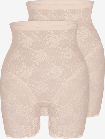 sassa Shaping Pants 'Functional Lace' in Beige: front