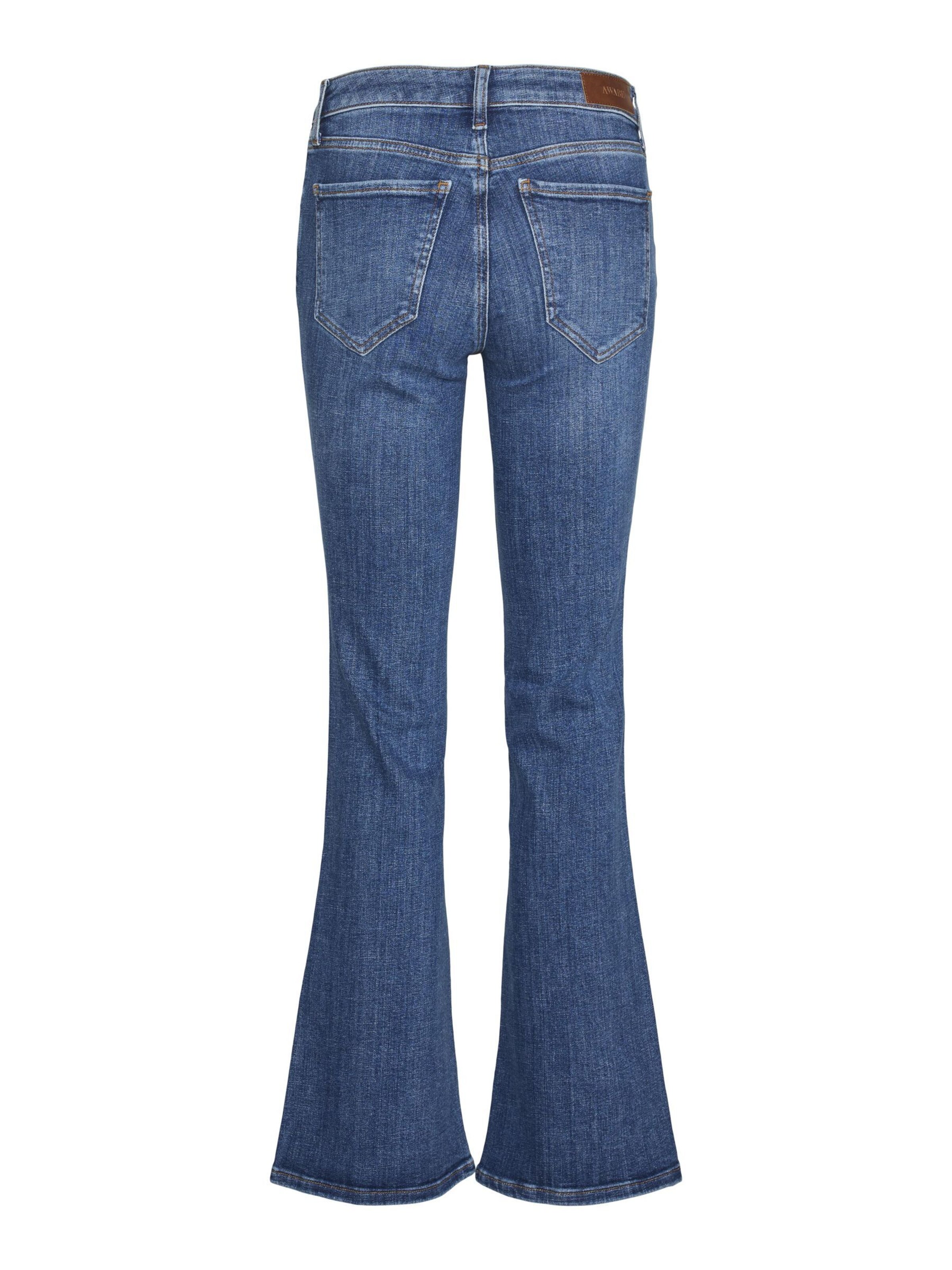 VERO MODA Flared Jeans 'Phoebe' in Blue
