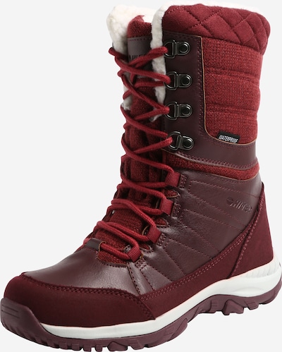 Botine 'Riva' HI-TEC pe burgund / roșu vin, Vizualizare produs
