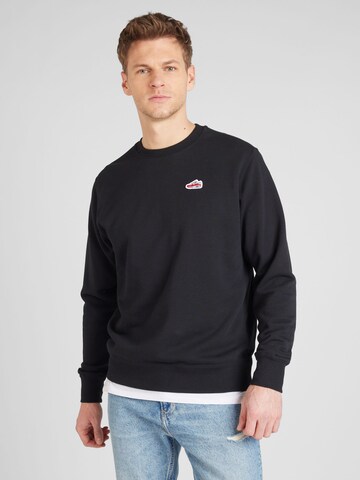 Nike Sportswear Sweatshirt in Schwarz: predná strana