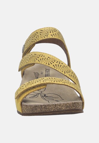 JOSEF SEIBEL Sandals 'TONGA 78' in Yellow