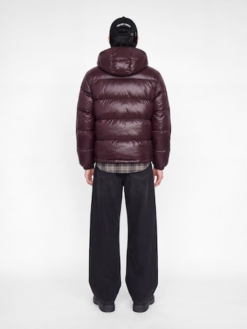Veste mi-saison 'JCOCLUB' JACK & JONES en marron
