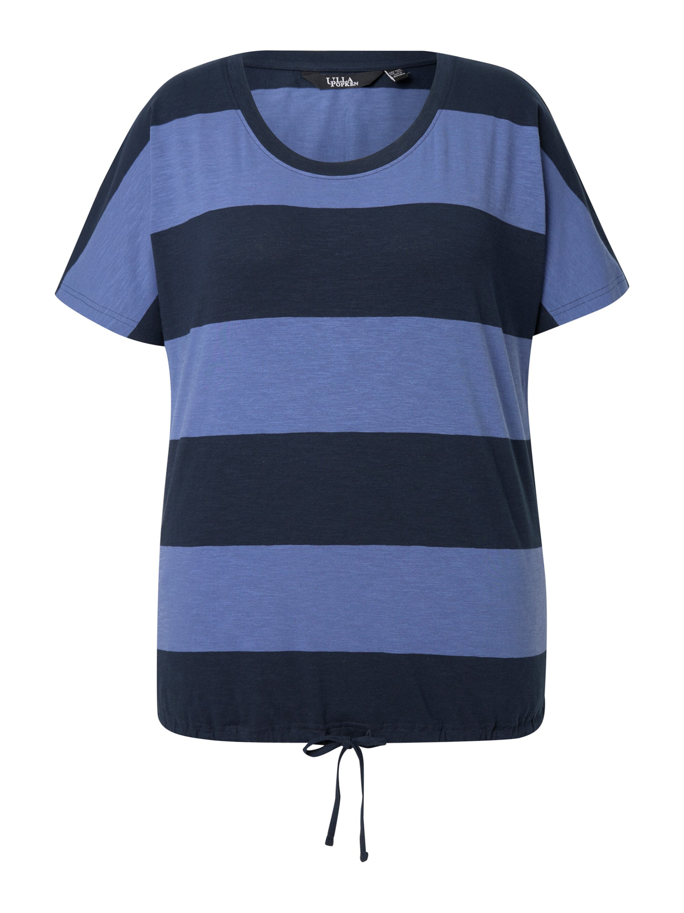 Ulla Popken - Camiseta &#x27;Bea&#x27; en azul: frente