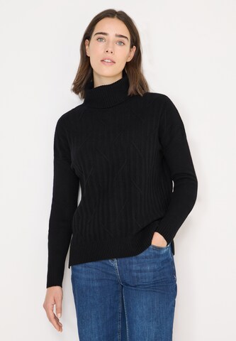 CECIL Pullover in Schwarz: Vorderseite