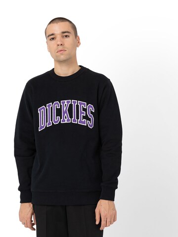 DICKIES Sweatshirt 'AITKIN ' i blå: framsida