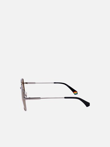 Polaroid Sluneční brýle 'Polaroid PLD 6194/S/X Ruthenium 56/17/145 Women Sunglasses' – stříbrná