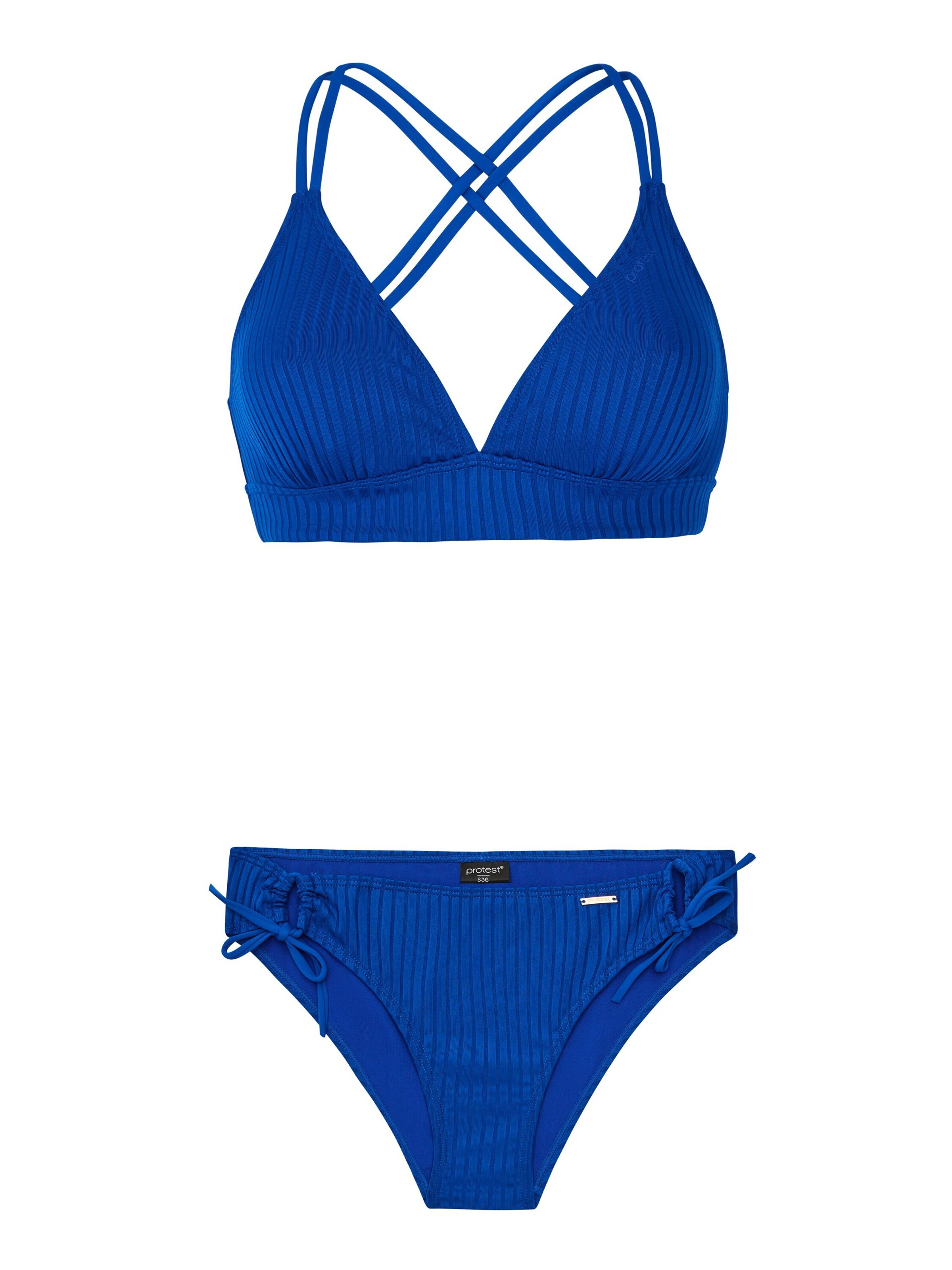 PROTEST Triangel Bikini 'PRTCosta'‌‌‌ in Blau: Vorderseite