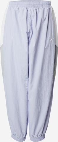 Pantalon 'CLUB' Nike Sportswear en blanc : devant