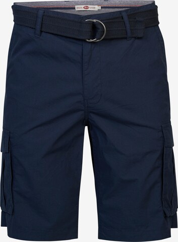 Pantalon cargo Petrol Industries en bleu : devant