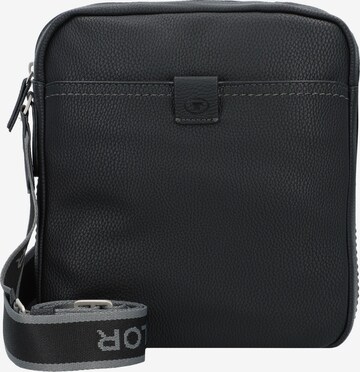 TOM TAILOR Crossbody Bag 'Finn' in Black: front