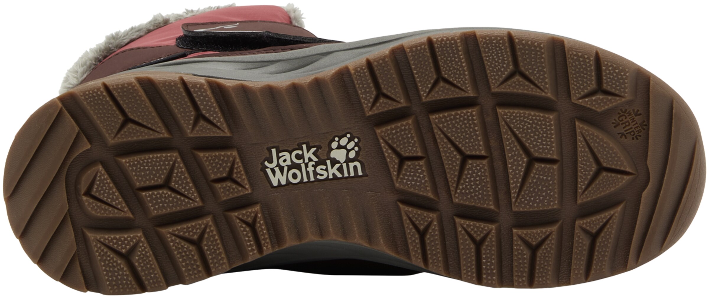 JACK WOLFSKIN Snowboots in Rot