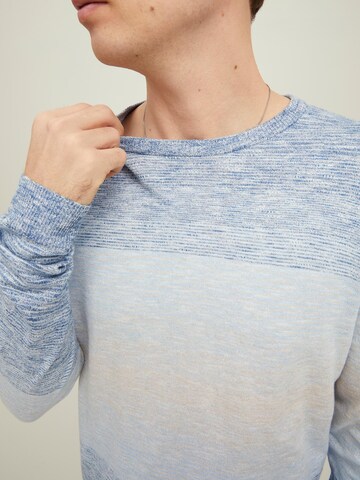 JACK & JONES Sweater 'MALIBU' in Blue