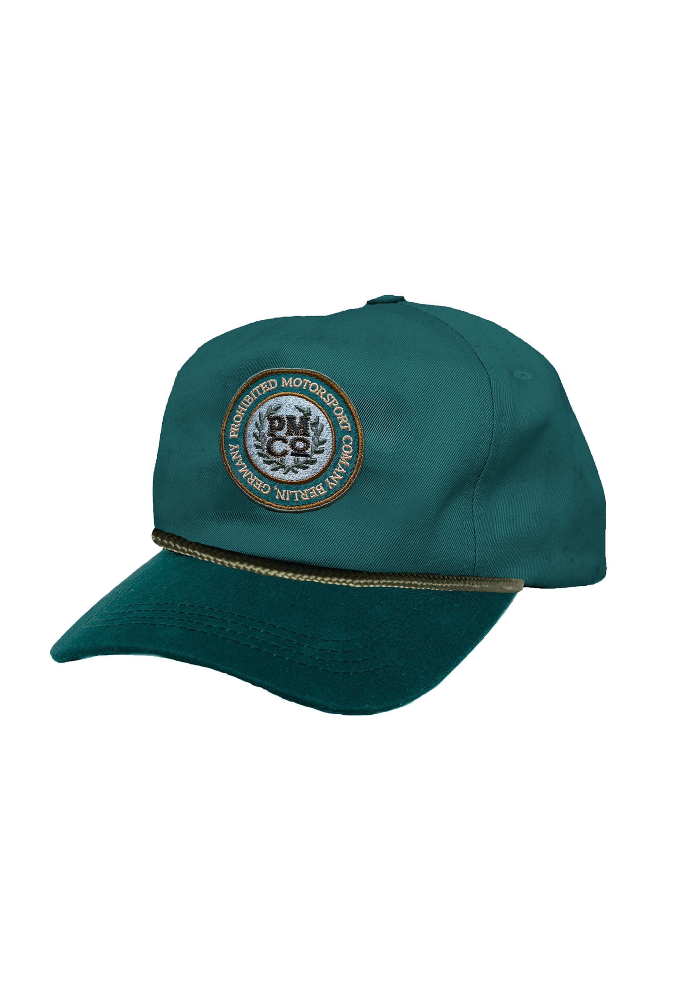 Casquette Prohibited en vert : devant