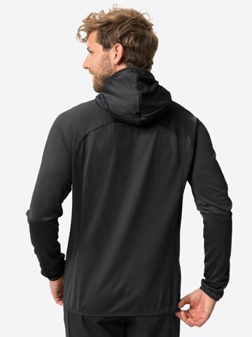 VAUDE Athletic Fleece Jacket 'Tekoa' in Black