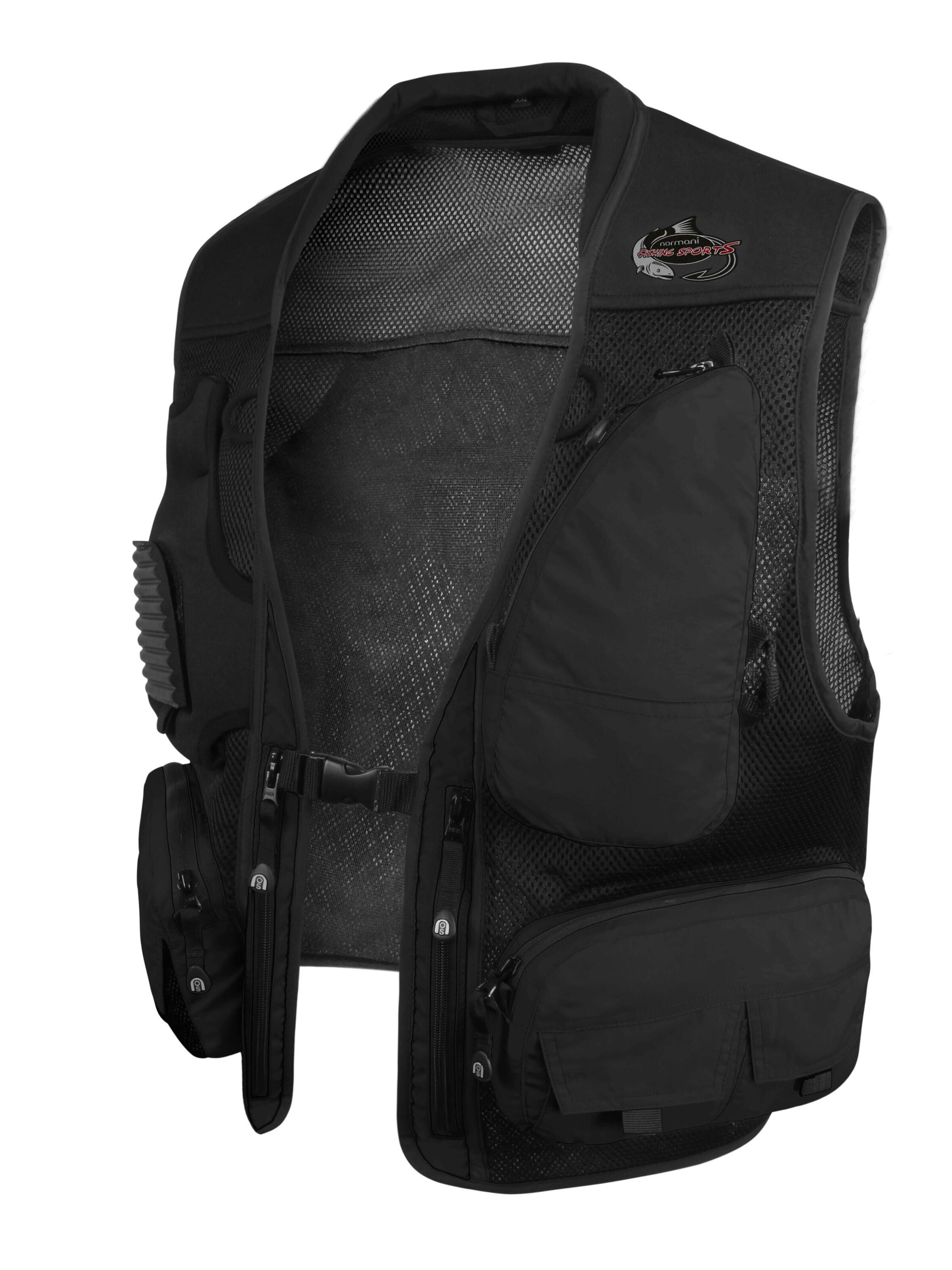 normani Sportweste 'Fisher' in Schwarz