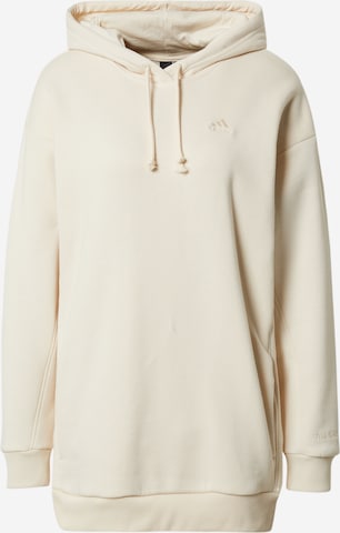 ADIDAS SPORTSWEARSportska sweater majica 'All Szn Fleece Long' - bež boja: prednji dio
