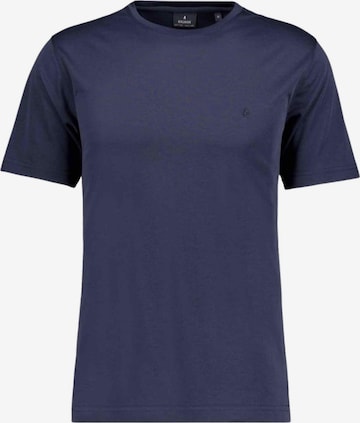 T-Shirt 'ROUND NECK SOLID' Ragman en bleu : devant