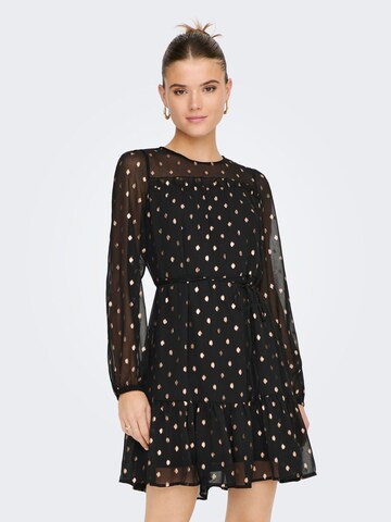 Robe de cocktail 'ONLIvy' ONLY en noir : devant