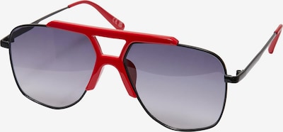 Urban Classics Sonnenbrille 'Saint Tropez' in rot / schwarz, Produktansicht