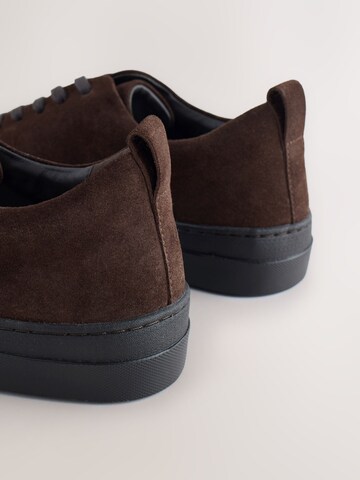 Next Низкие кроссовки 'N. Premium' в Коричневый